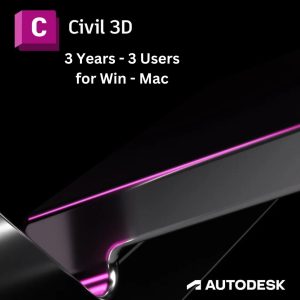 autodesk civil 3d 3 years subscription